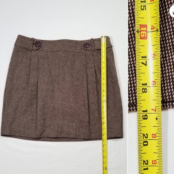 ANN TAYLOR LOFT Wool Blend Mini Straight Skirt 6750E1M - Picture 5 of 7